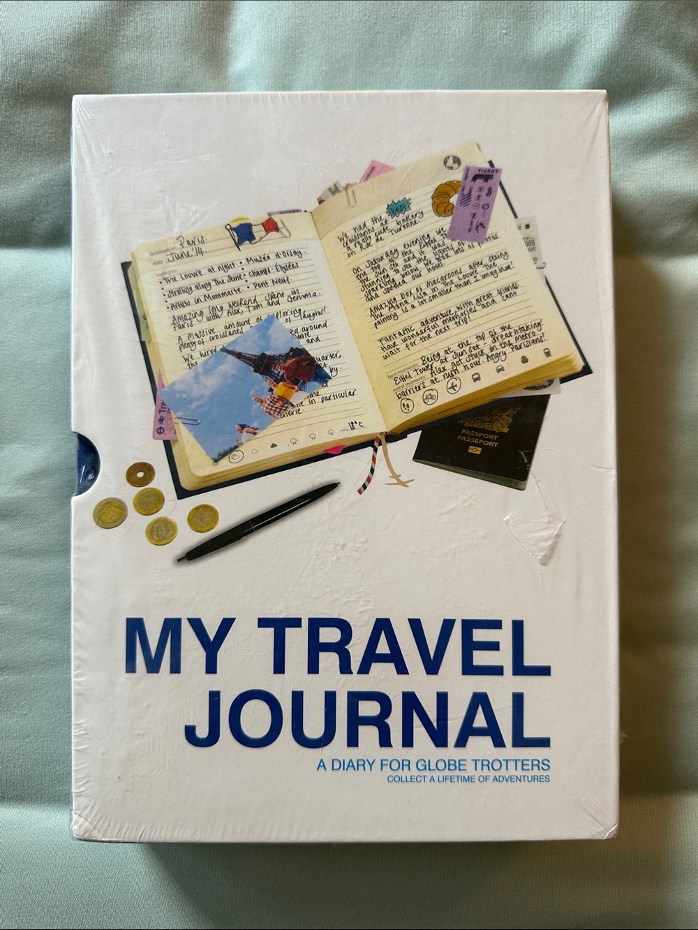 My Travel Journal: A Diary for Globe Trotters - Hardcover Diary